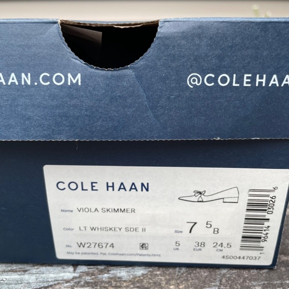 Cole Haan Suede Viola Skimmer Loafers - Picture 7 of 8